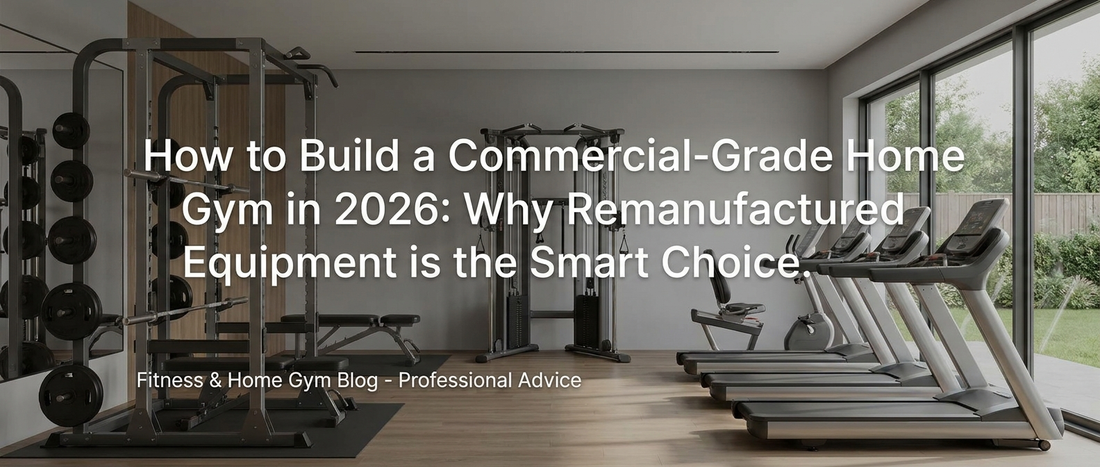 How to Build a Commercial-Grade Home Gym in 2026: Why Remanufactured Equipment is the Smart Choice