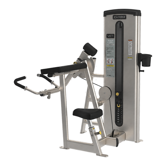 Cybex VR1 Arm Curl — Image 2.0 true transparent background