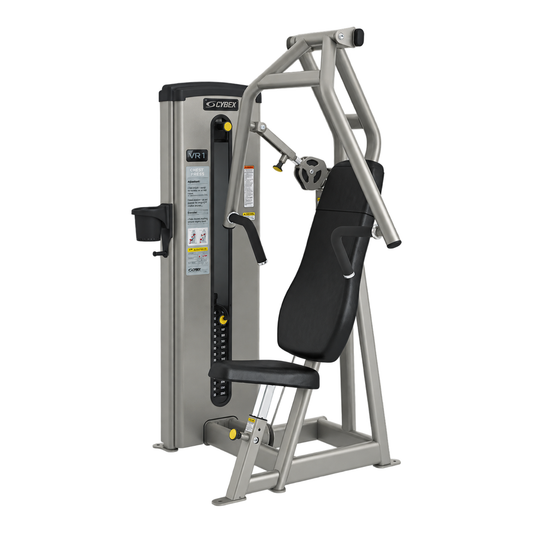 Cybex VR1 Chest Press — Image 2.0 true transparent background