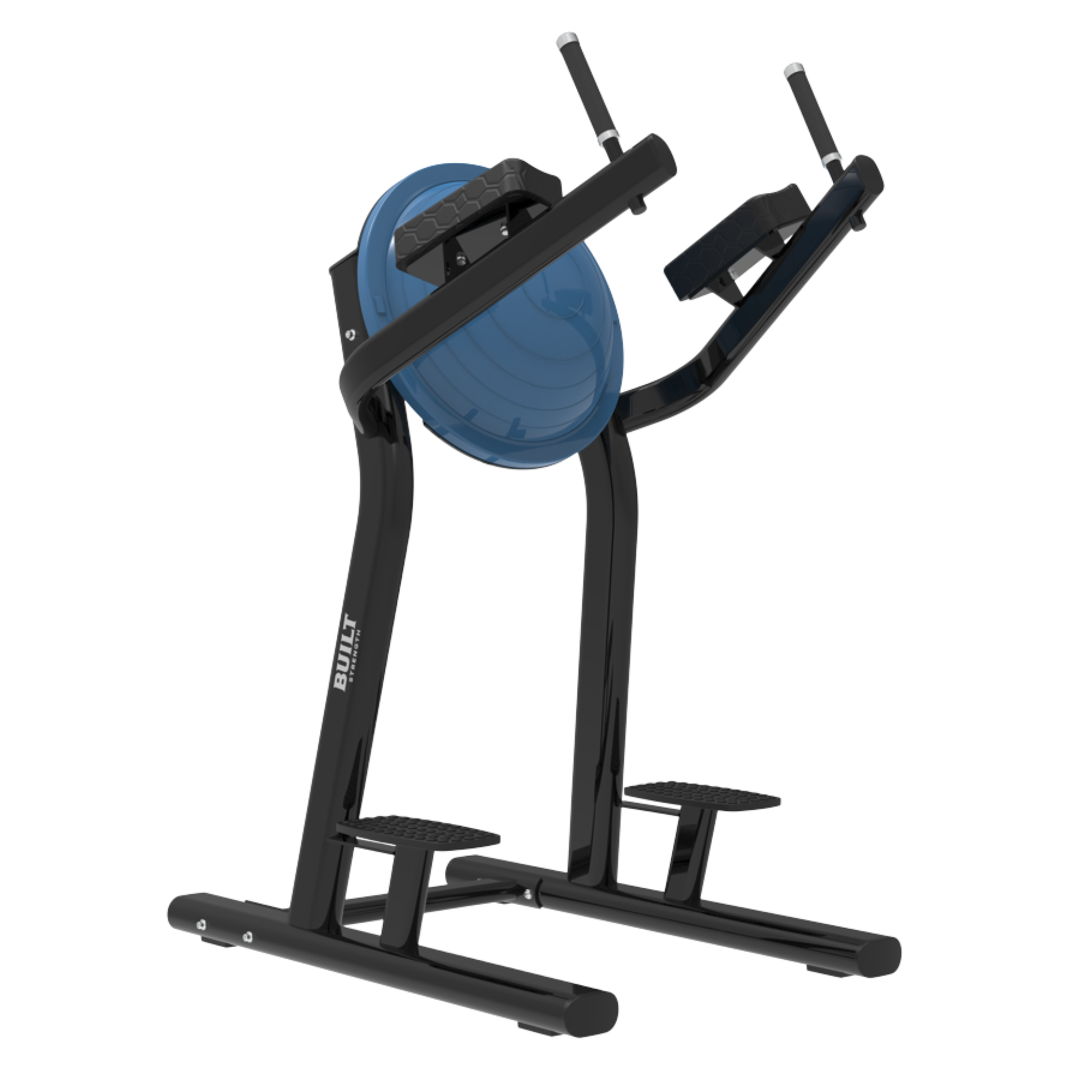 BUILT Strength Foundation Series Leg Raise Abdominal Machine w/ Inflatable Ball (New)