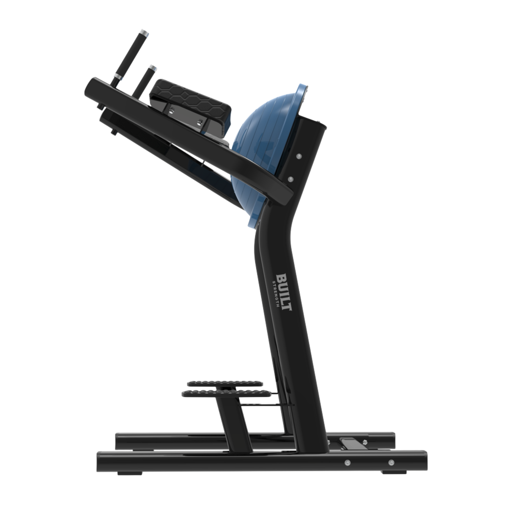 BUILT Strength Foundation Series Leg Raise Abdominal Machine w/ Inflatable Ball (New)