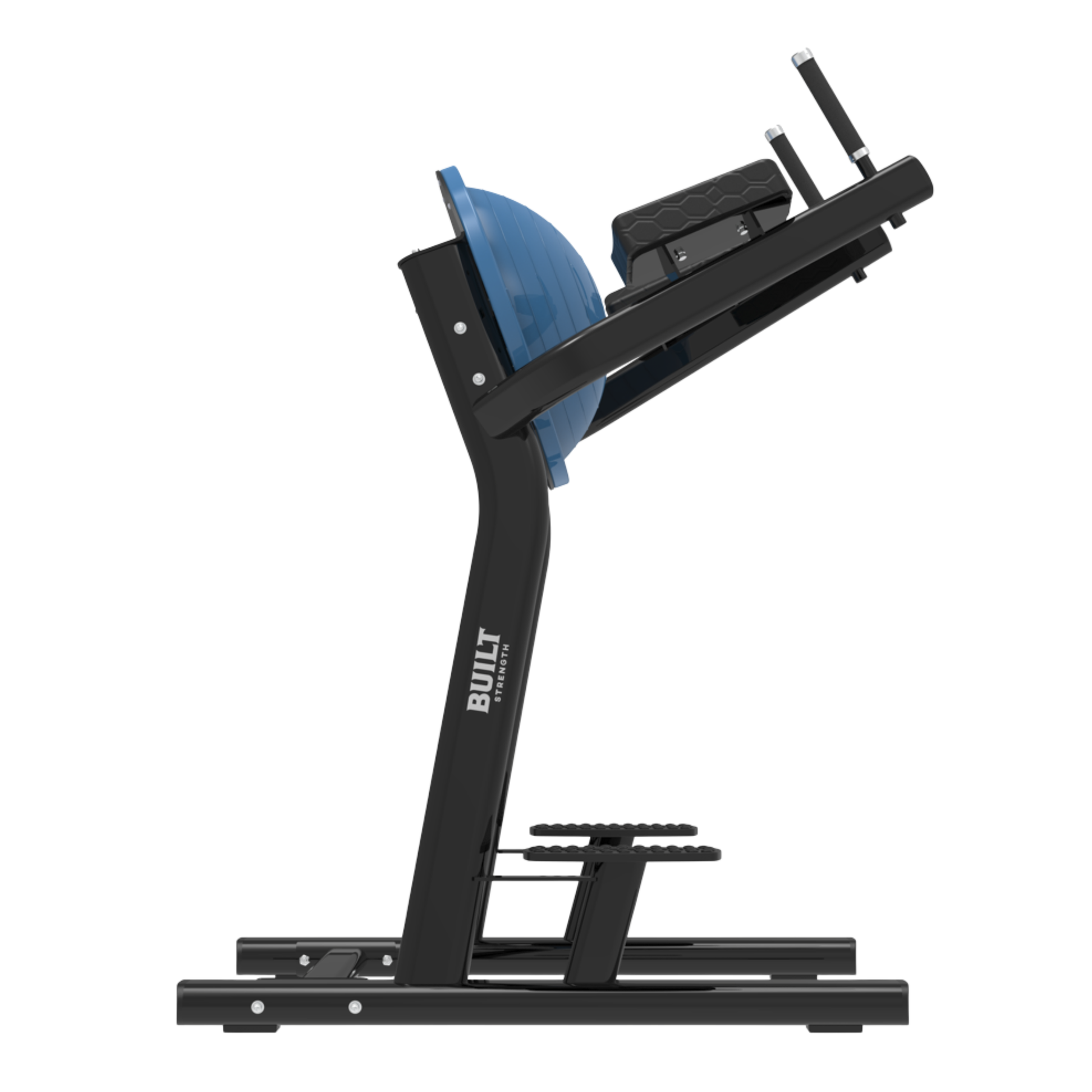 BUILT Strength Foundation Series Leg Raise Abdominal Machine w/ Inflatable Ball (New)