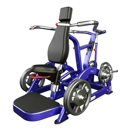 Nautilus Leverage Shoulder Press (Remanufactured) — transparent background