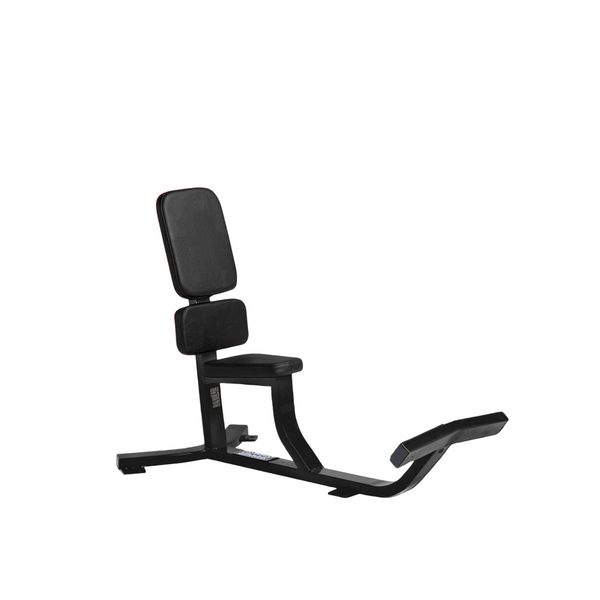 Hammer Strength Upright Bench (Remanufactured) *Grey Frame & Black Upholstery*