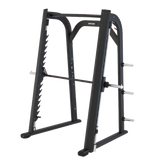 Precor Discovery Series Smith Machine (Remanufactured) — Black Frame [PRE-DIS-SM-B-1] — transparent background