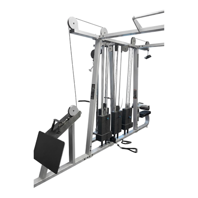 Precor Icarian 820 Multi-Gym – 8 Stack / 10 Station System (Remanufactured) — view 4 — transparent background