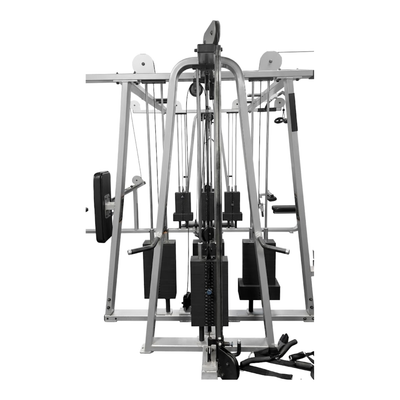Precor Icarian 820 Multi-Gym – 8 Stack / 10 Station System (Remanufactured) — view 5 — transparent background