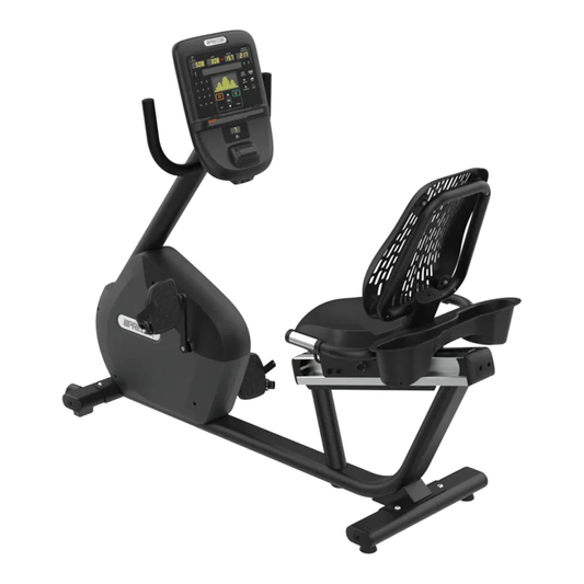 Precor RBK 635 Recumbent Bike w/ P31 Console (Remanufactured) — transparent background
