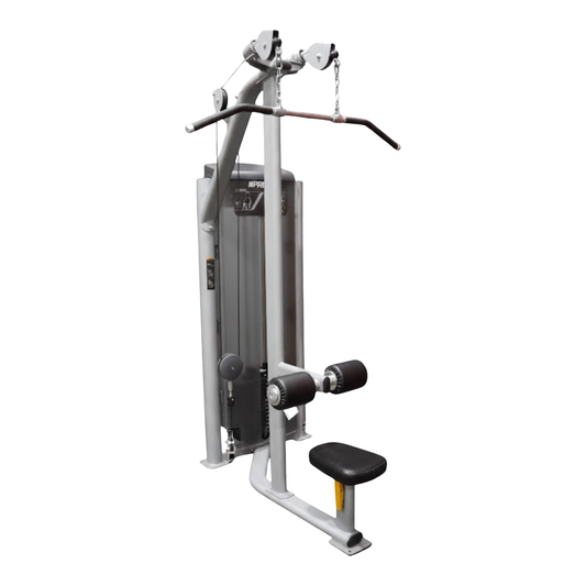 Precor S Line Selectorized Lat Pulldown (Remanufactured) — transparent background