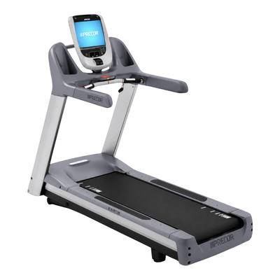 Precor TRM 885 Treadmill w/ P80 Console (Remanufactured) — view 2 — transparent background