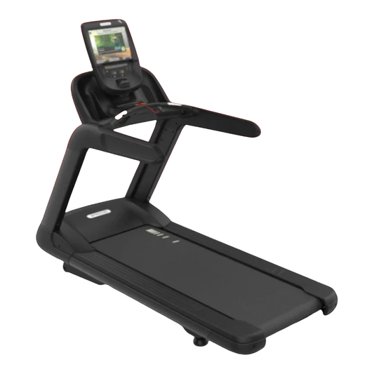 Precor TRM 885 Treadmill w/ P82 Console (Remanufactured) — All Black [PRE-TRM-885-BLK-1] — transparent background