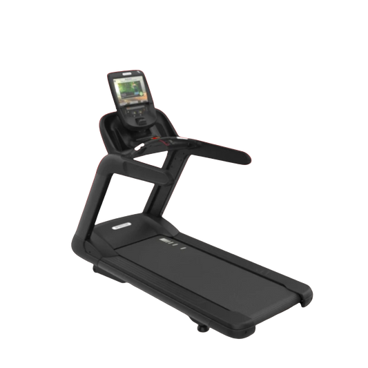 Precor TRM 885 Treadmill w/ P82 Console (Remanufactured) — All Black [PRE-TRM-885-BLK-1] — transparent background