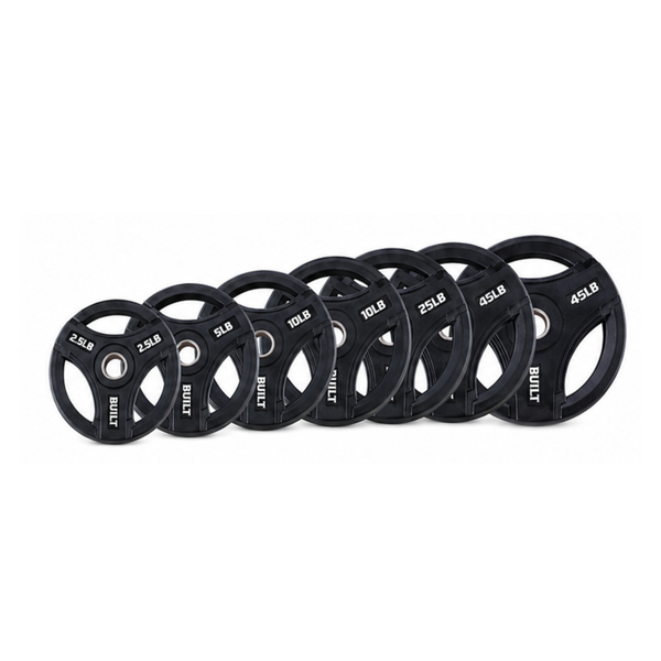 BUILT Strength Foundation Series Rubber Weight Plates (New)
