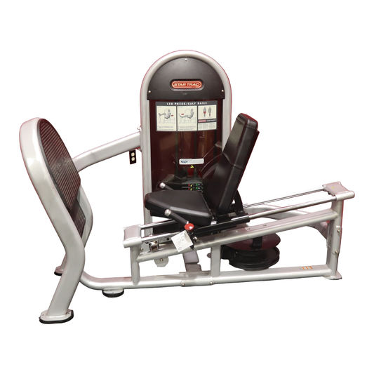 Star Trac Instinct Leg Press/Calf Raise (Remanufactured) — transparent background