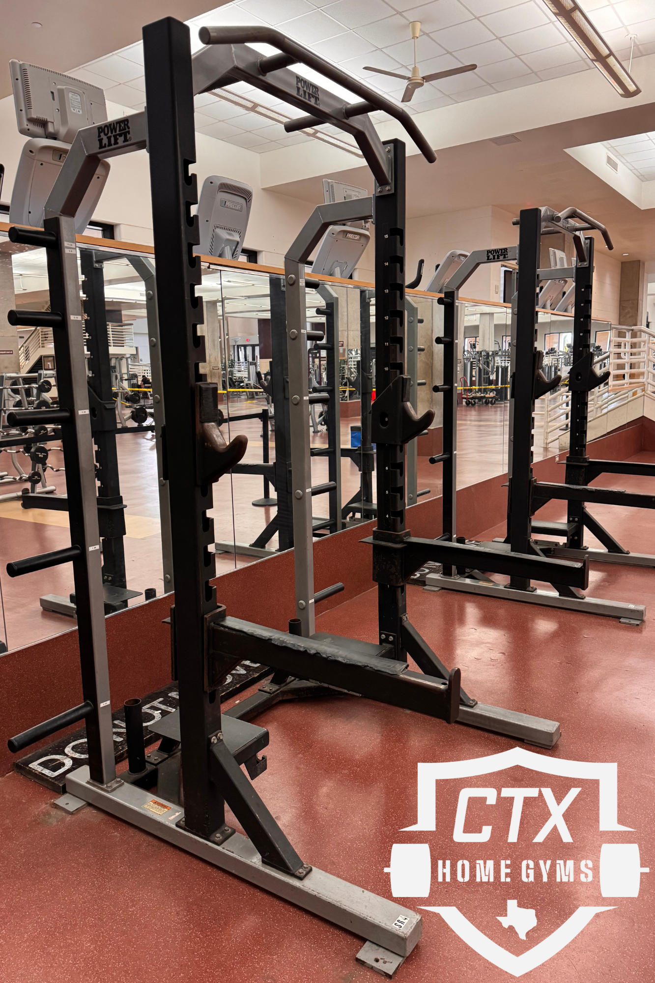 Incoming Inventory Power Lift Pro Series Half Rack (Refurbished)