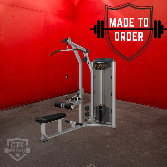 Precor Vitality Series Lat Pulldown / Row - Black (Refurbished)