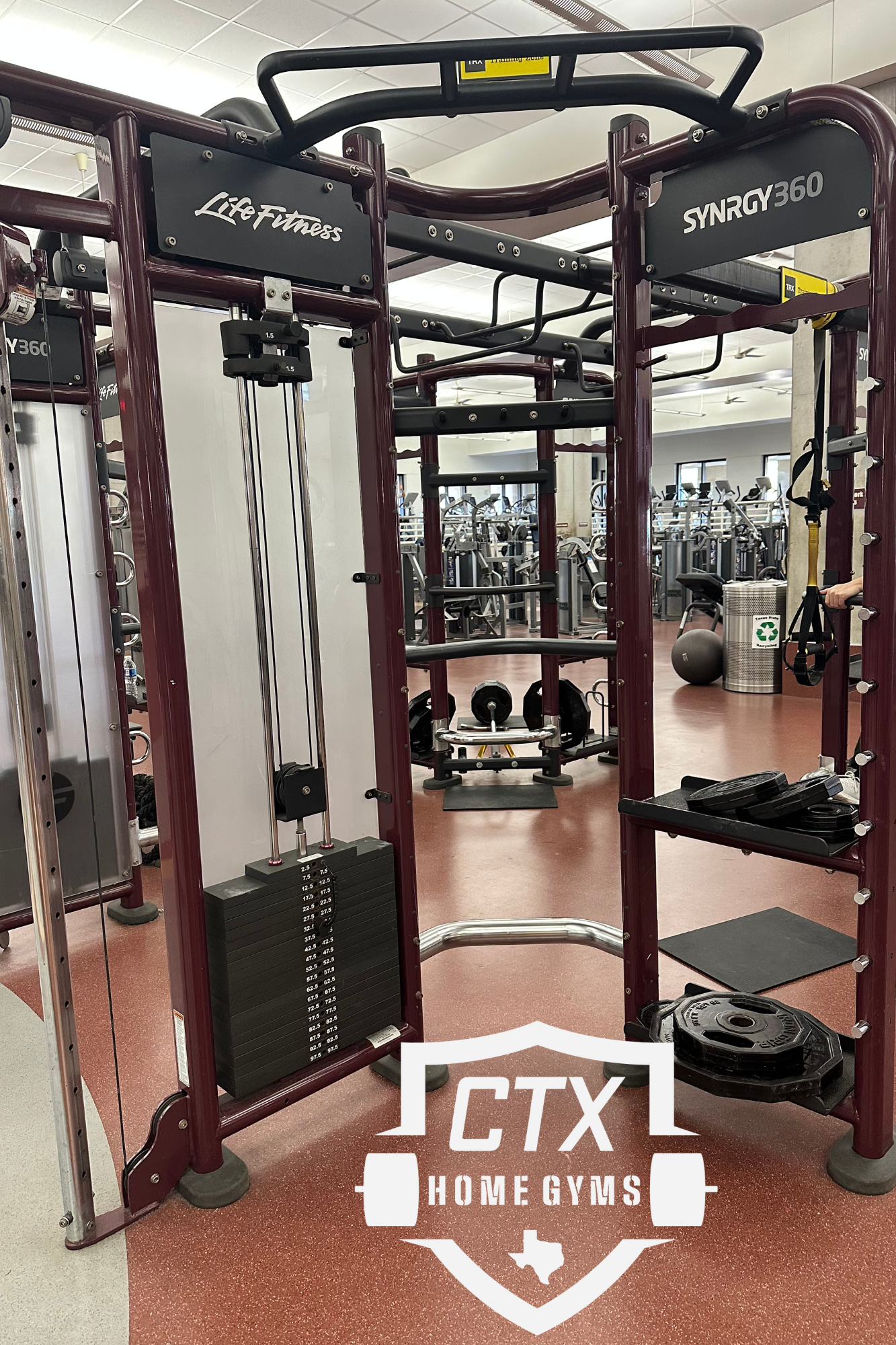 Life Fitness Synergy 360 XL (With DAP, Rotational, Monkey Bars, TRX Stations & Storage) (Refurbished)