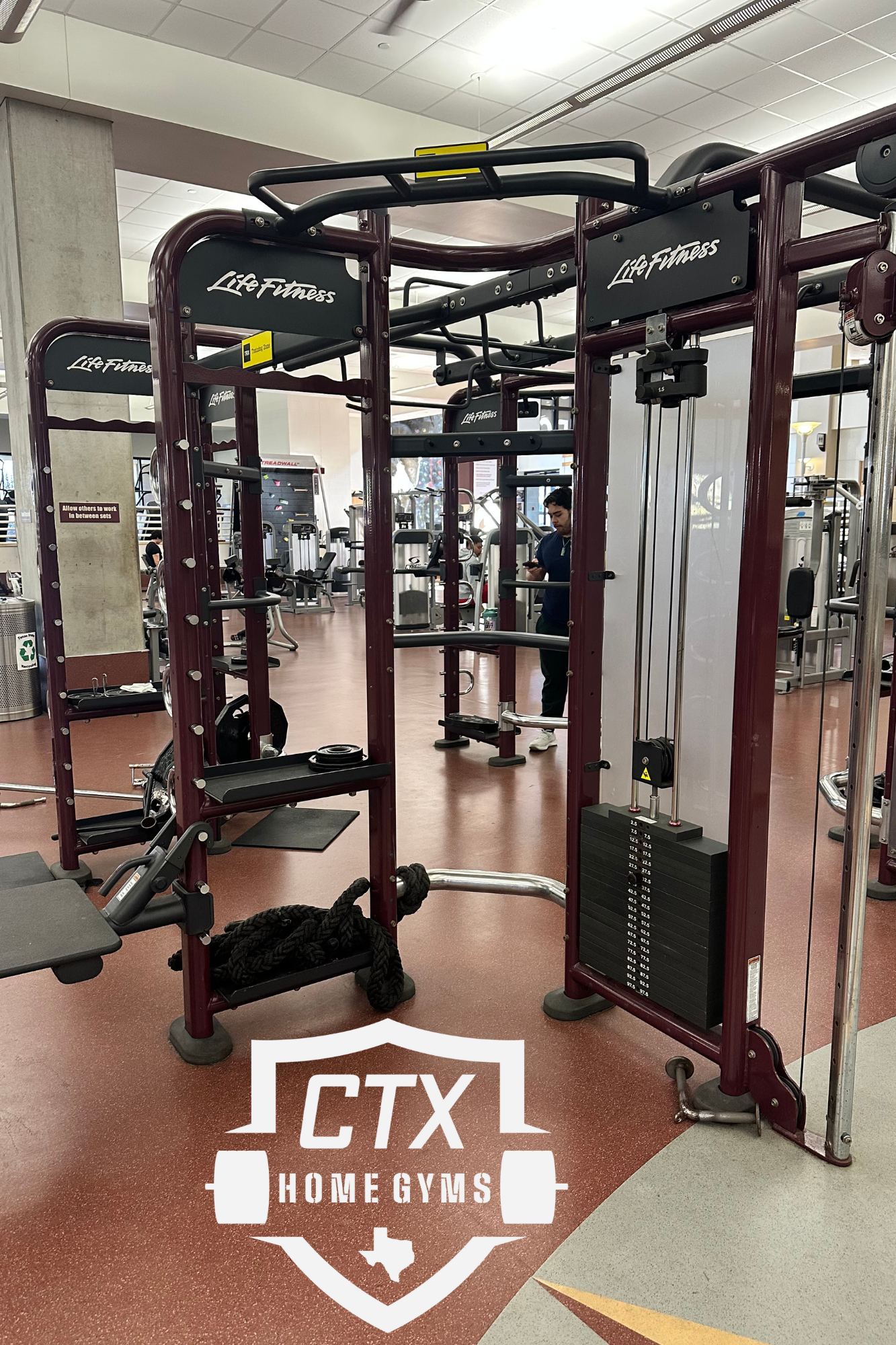 Life Fitness Synergy 360 XL (With DAP, Rotational, Monkey Bars, TRX Stations & Storage) (Refurbished)