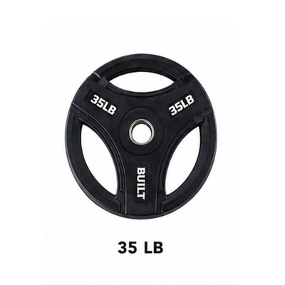 BUILT Strength Foundation Series Rubber Weight Plates (New)