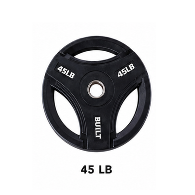 BUILT Strength Foundation Series Rubber Weight Plates (New)