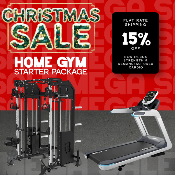 Elite Cardio + Strength Training Bundle — Precor TRM 835 + Zaia All-In-One Power Rack Pro