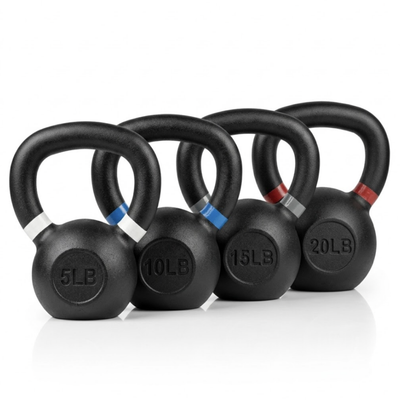 BUILT Strength Foundation Series Cast Iron Kettlebell Set (New)