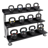 BUILT Strength Foundation Series Cast Iron Kettlebell Set