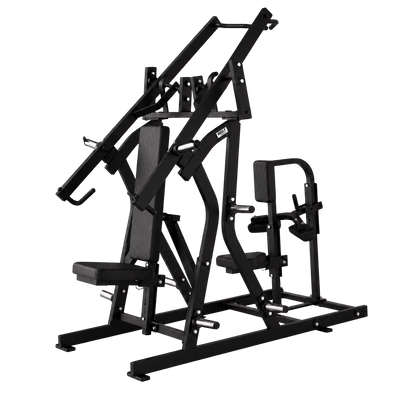 BUILT Strength HM1811 Stealth chest press and lat pull — transparent background