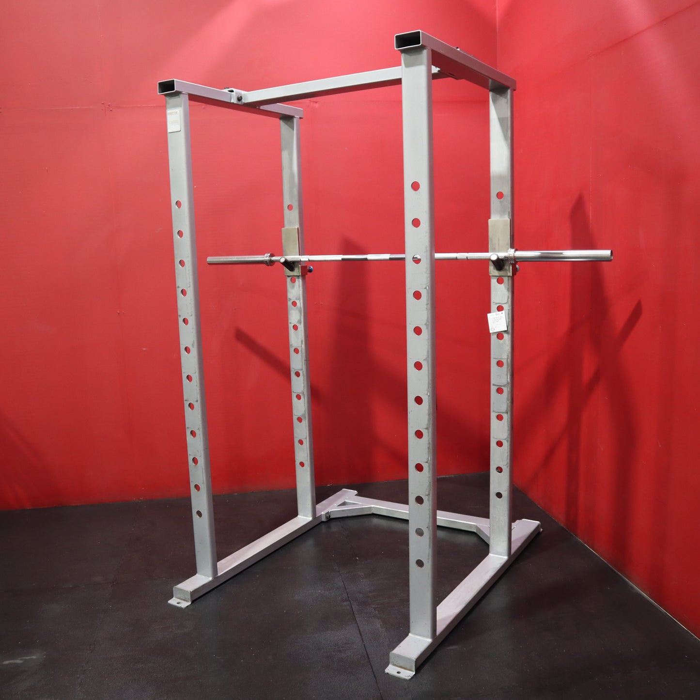 Precor Icarian Squat Rack w/Bar *Without Safety Bar* (Refurbished)