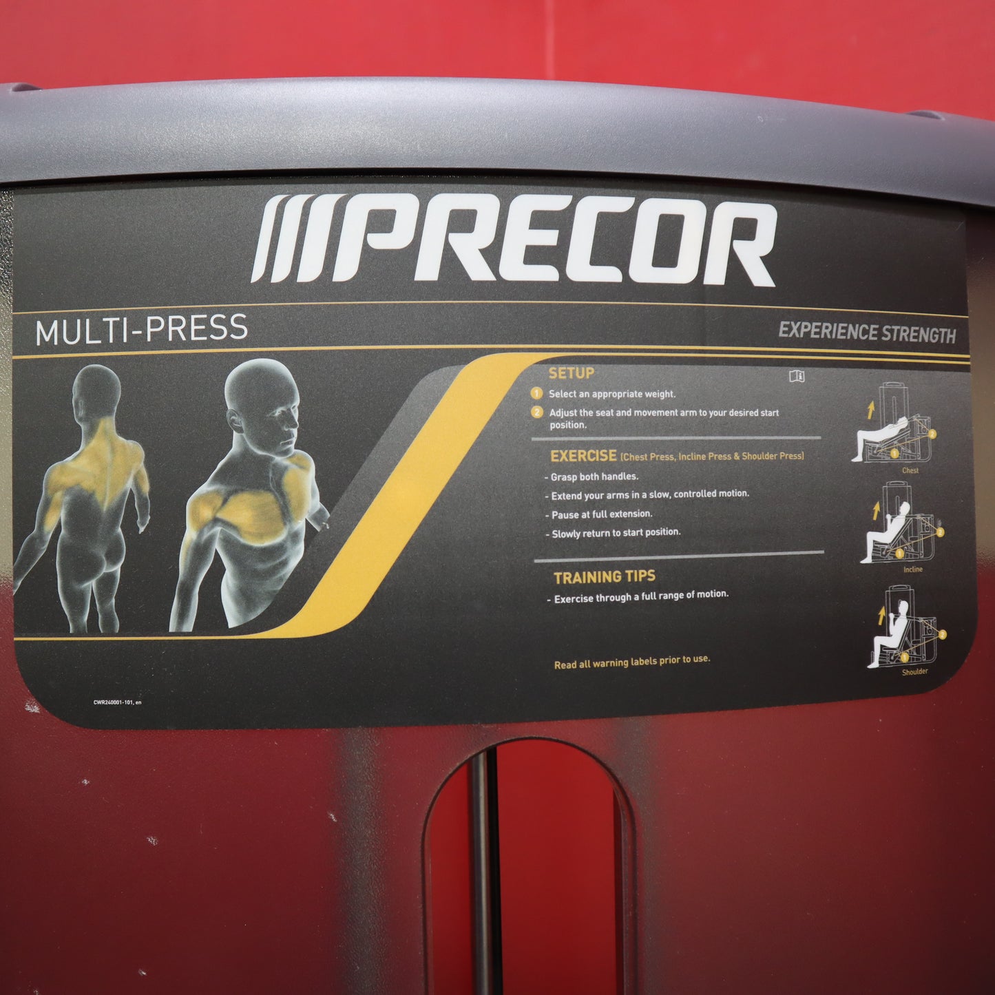 Precor S-Line Multi Press (Refurbished)