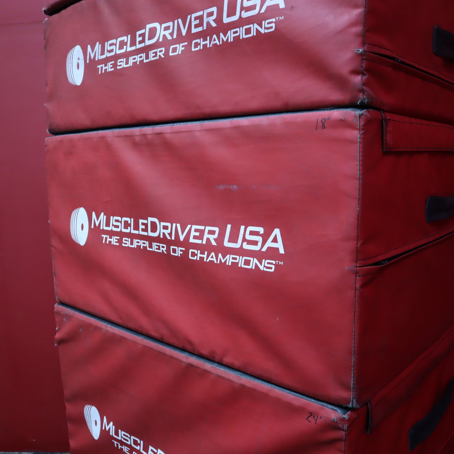 MuscleDriver USA Foam Plyo Box System Set of 6 (Used)