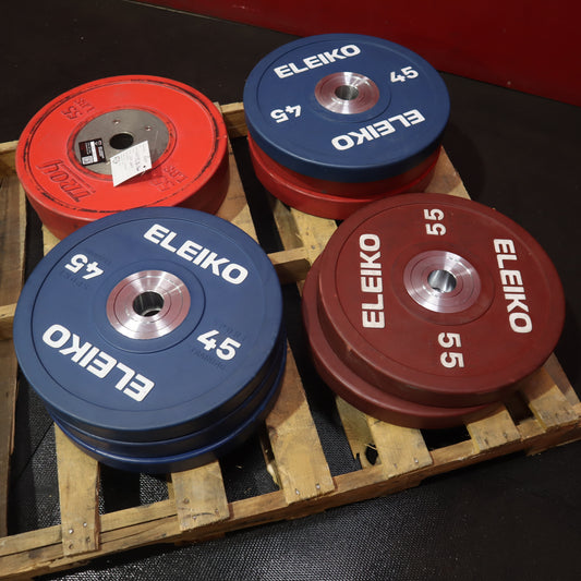 Eleiko Bumper Weights 45-55 (Refurbished)