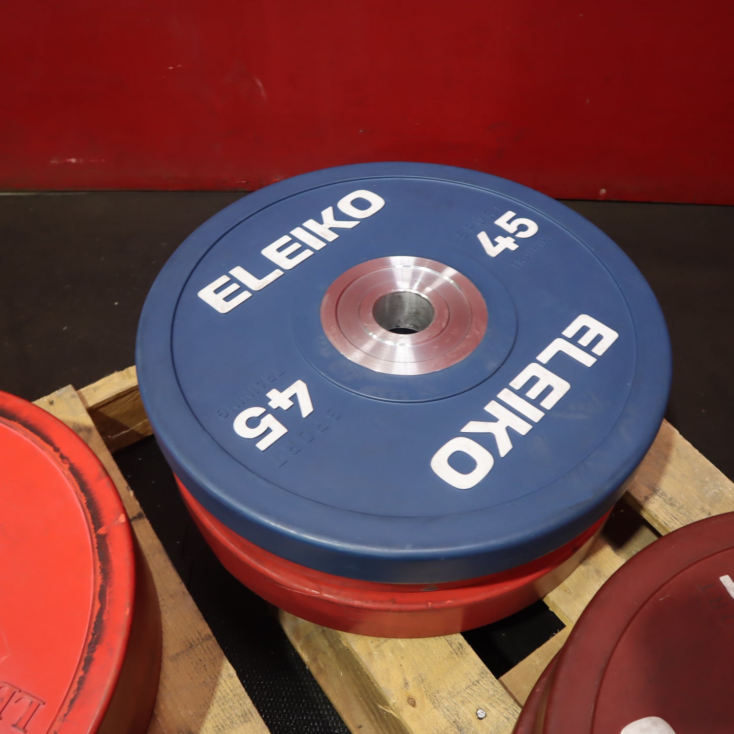 Eleiko Bumper Weights 45-55 (Refurbished)