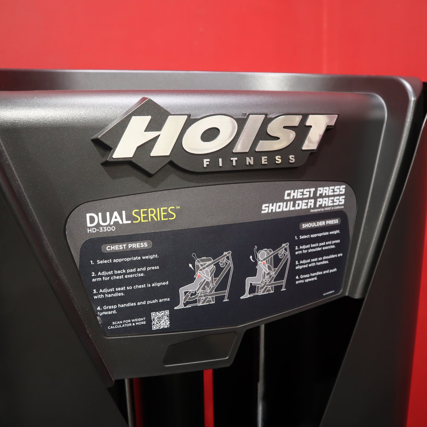 Hoist HD-3300 Chest/Shoulder Press Combo (Refurbished)