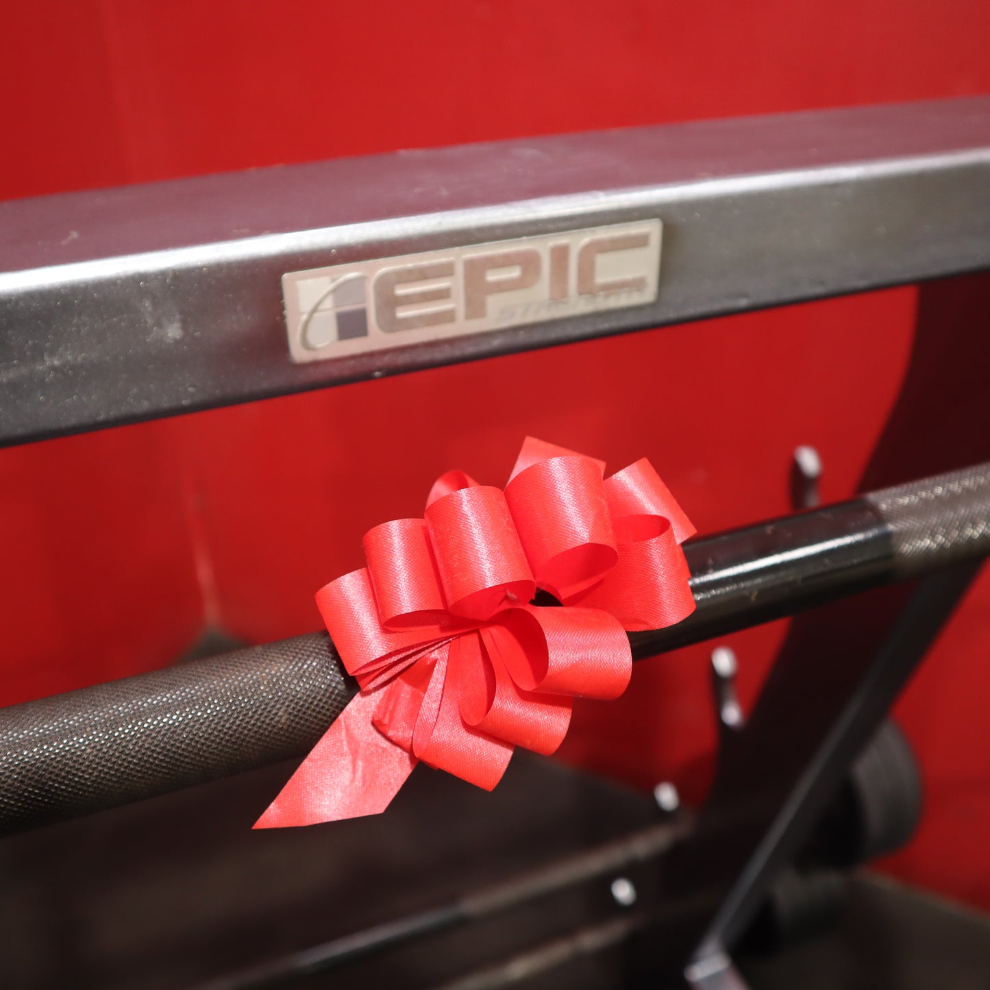 Epic Strength Fixed Barbell Set 20lb-110lb w/ Rack (Refurbished)