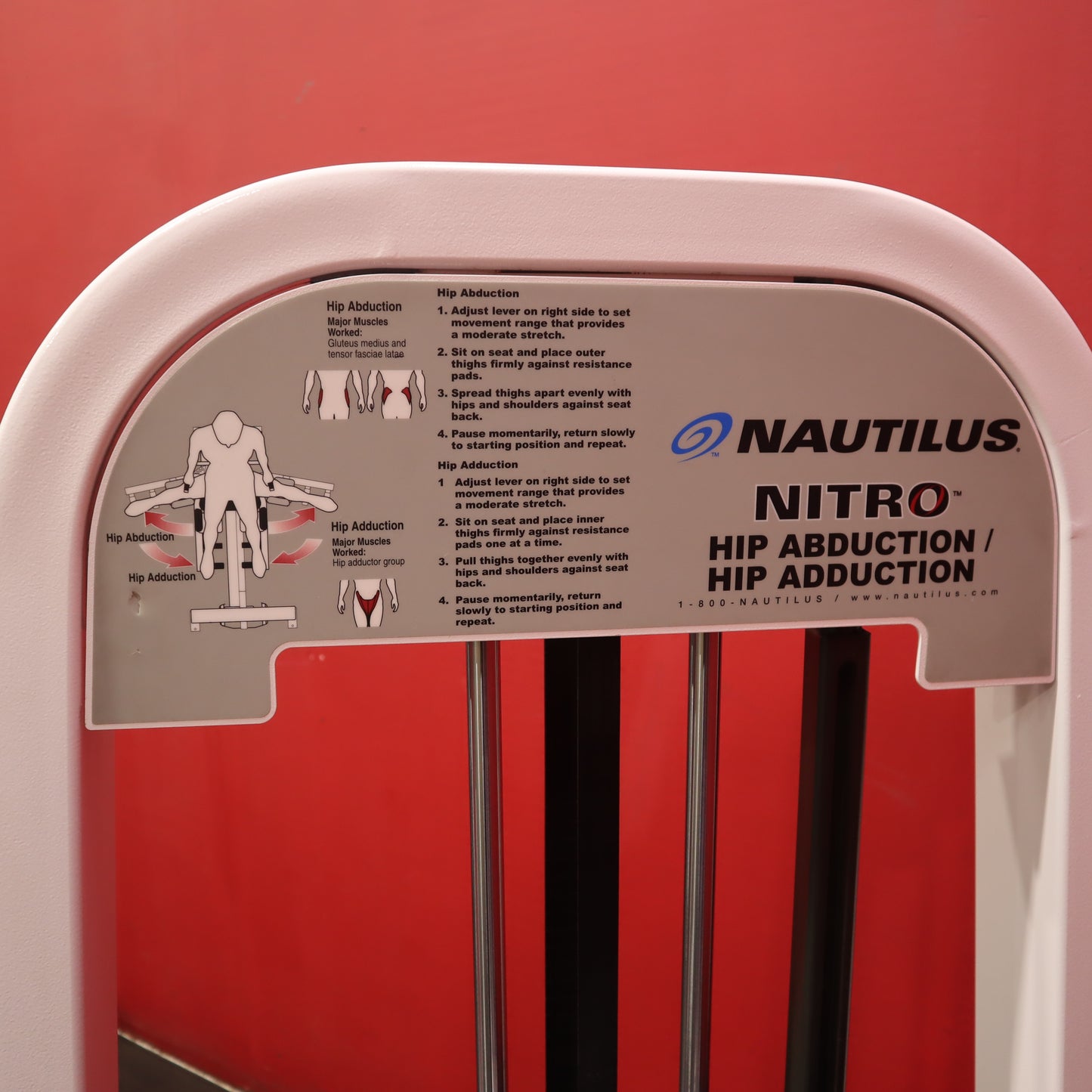 Nautilus Nitro Hip Abduction/Adduction (Refurbished)