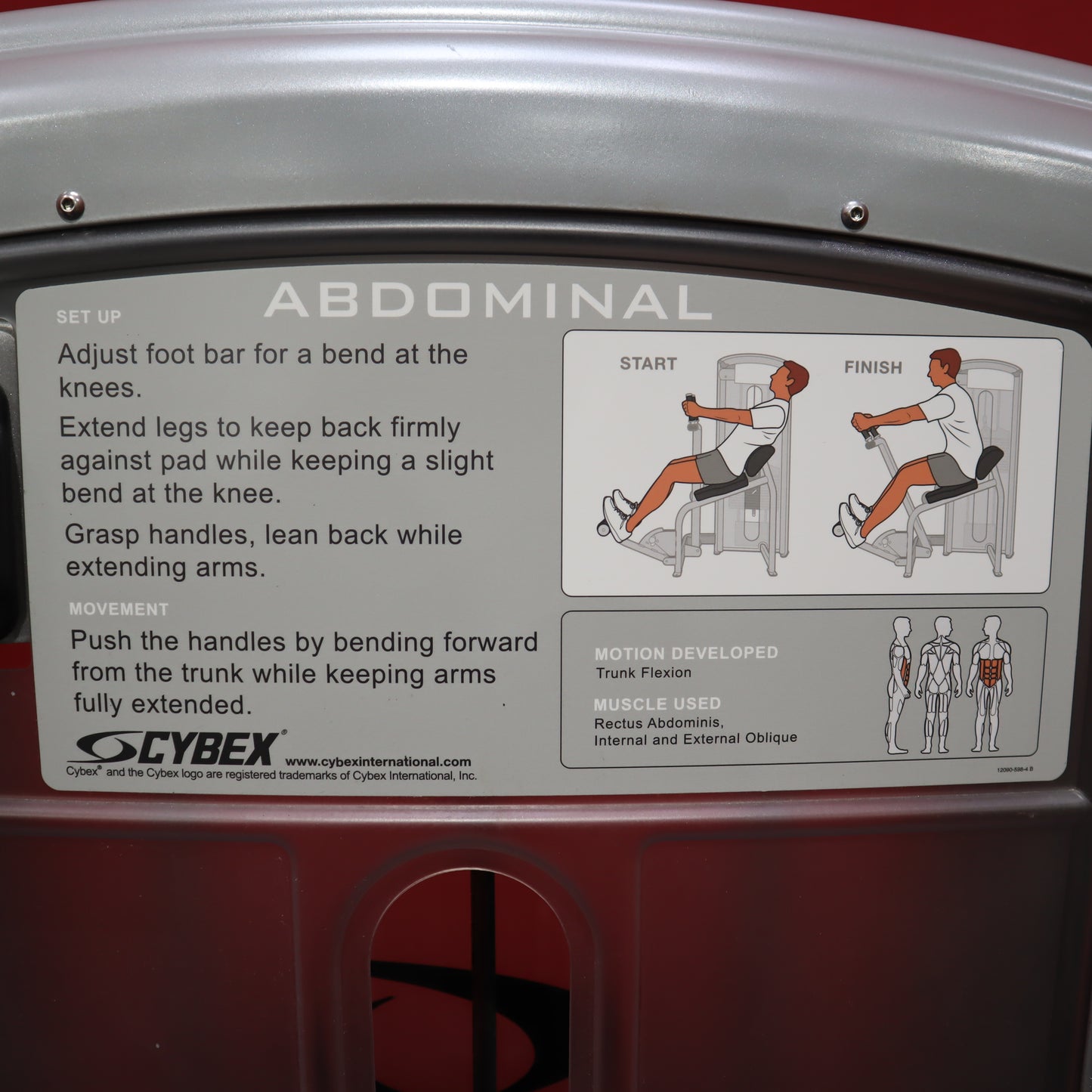 Cybex Abdominal (Refurbished)