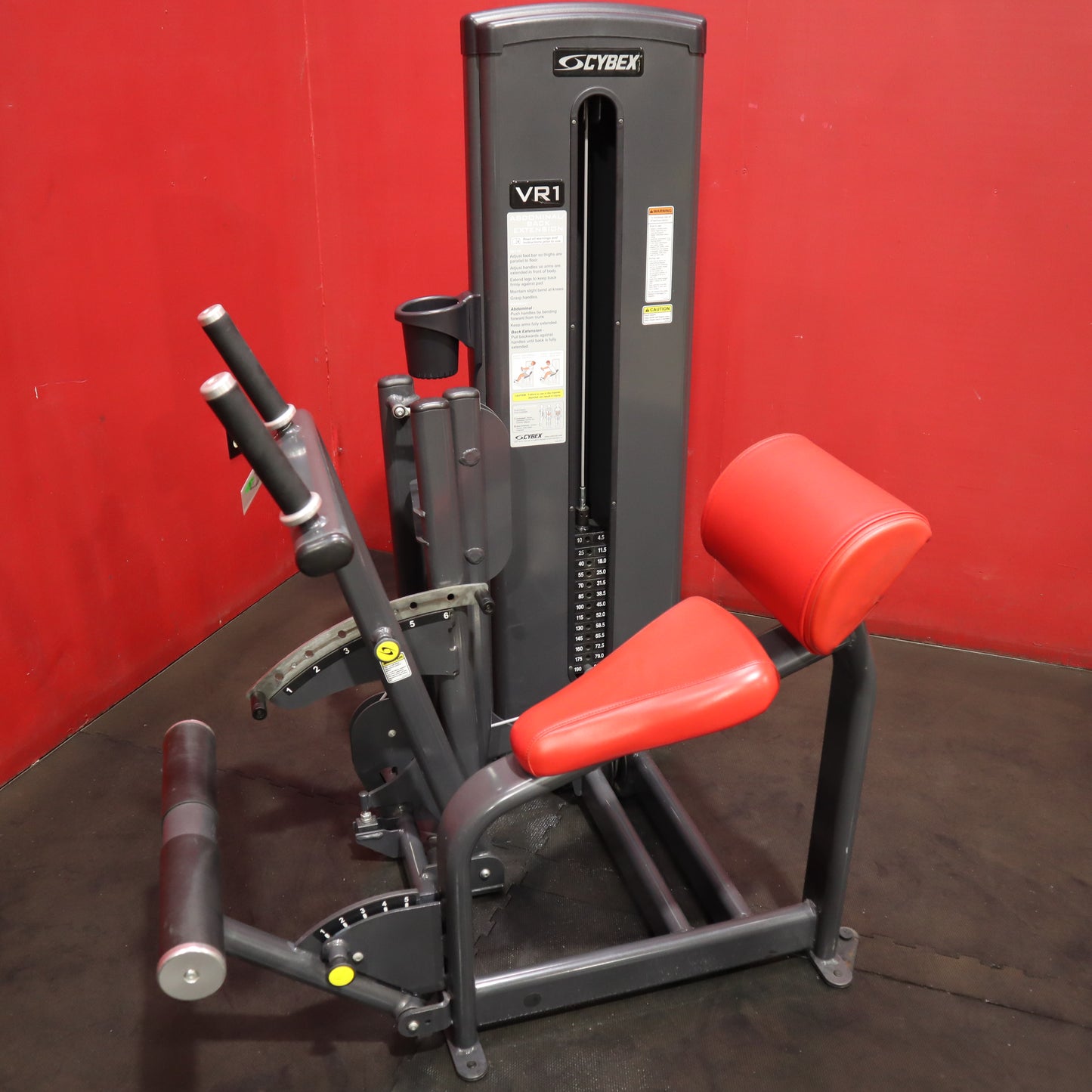 Cybex VR1 Abdominal/Back Extension (Refurbished)