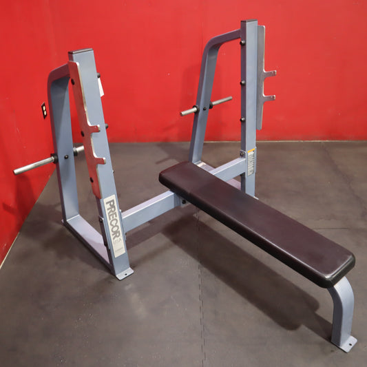 Precor Icarian Olympic Flat Bench (Refurbished)