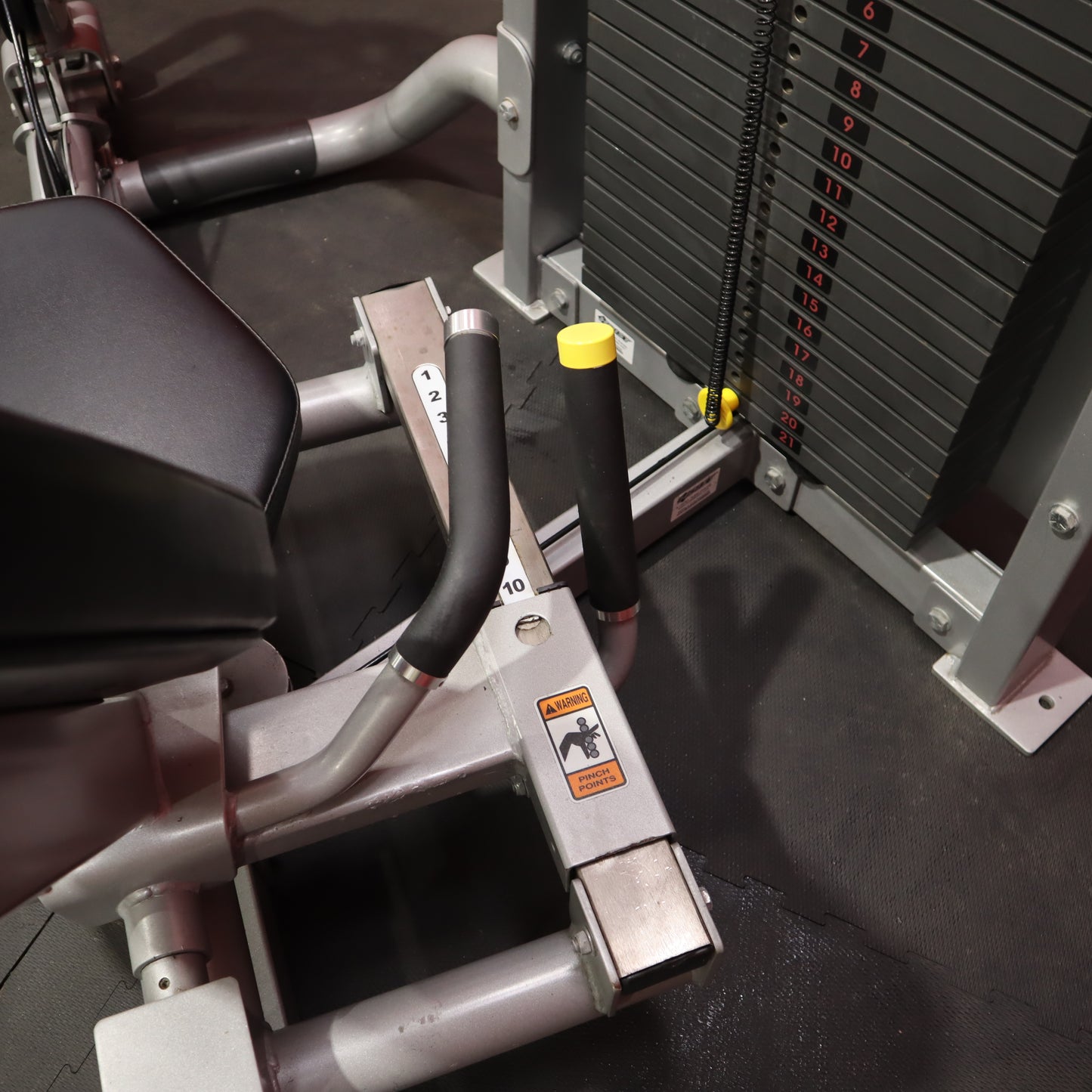 Hoist HD-1610 Toe Raise/Leg Press (Refurbished)