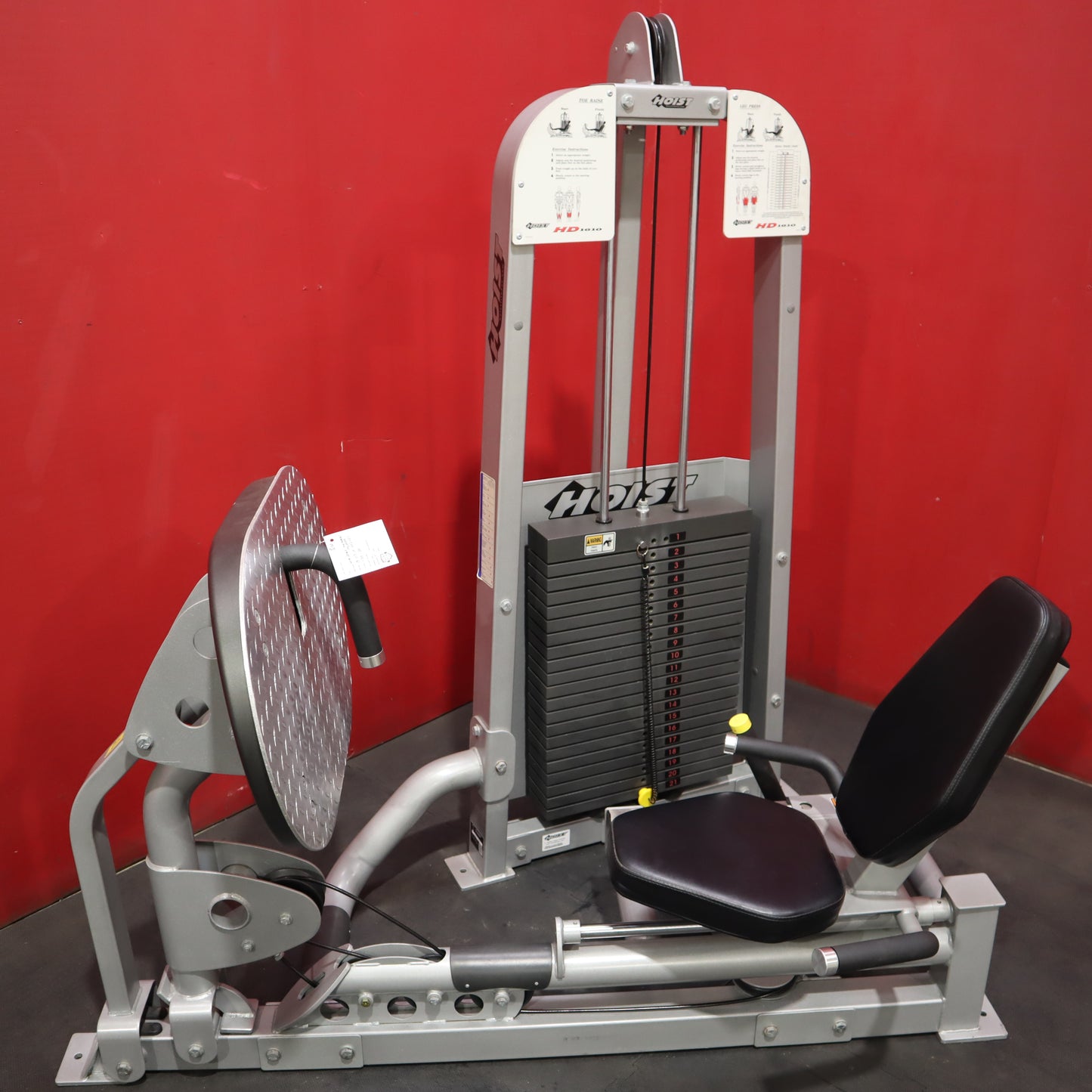 Hoist HD-1610 Toe Raise/Leg Press (Refurbished)