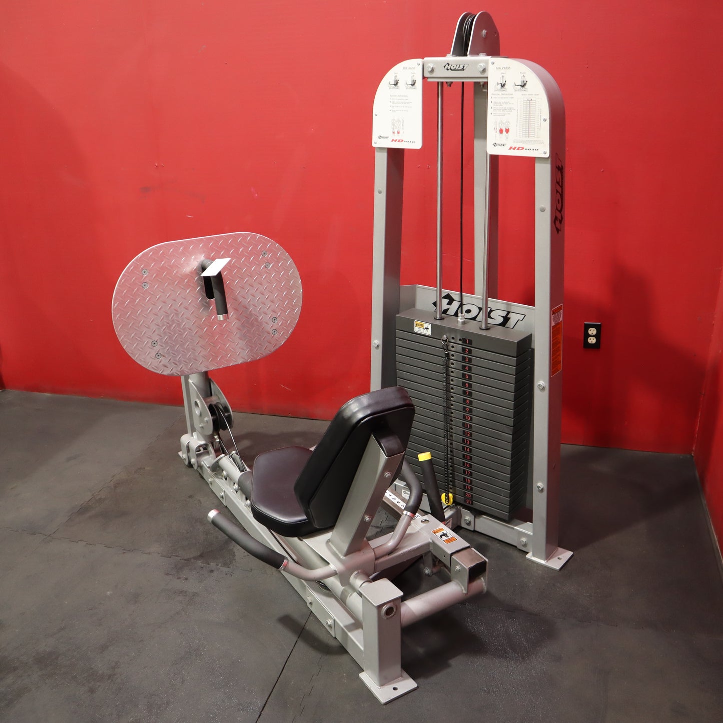 Hoist HD-1610 Toe Raise/Leg Press (Refurbished)