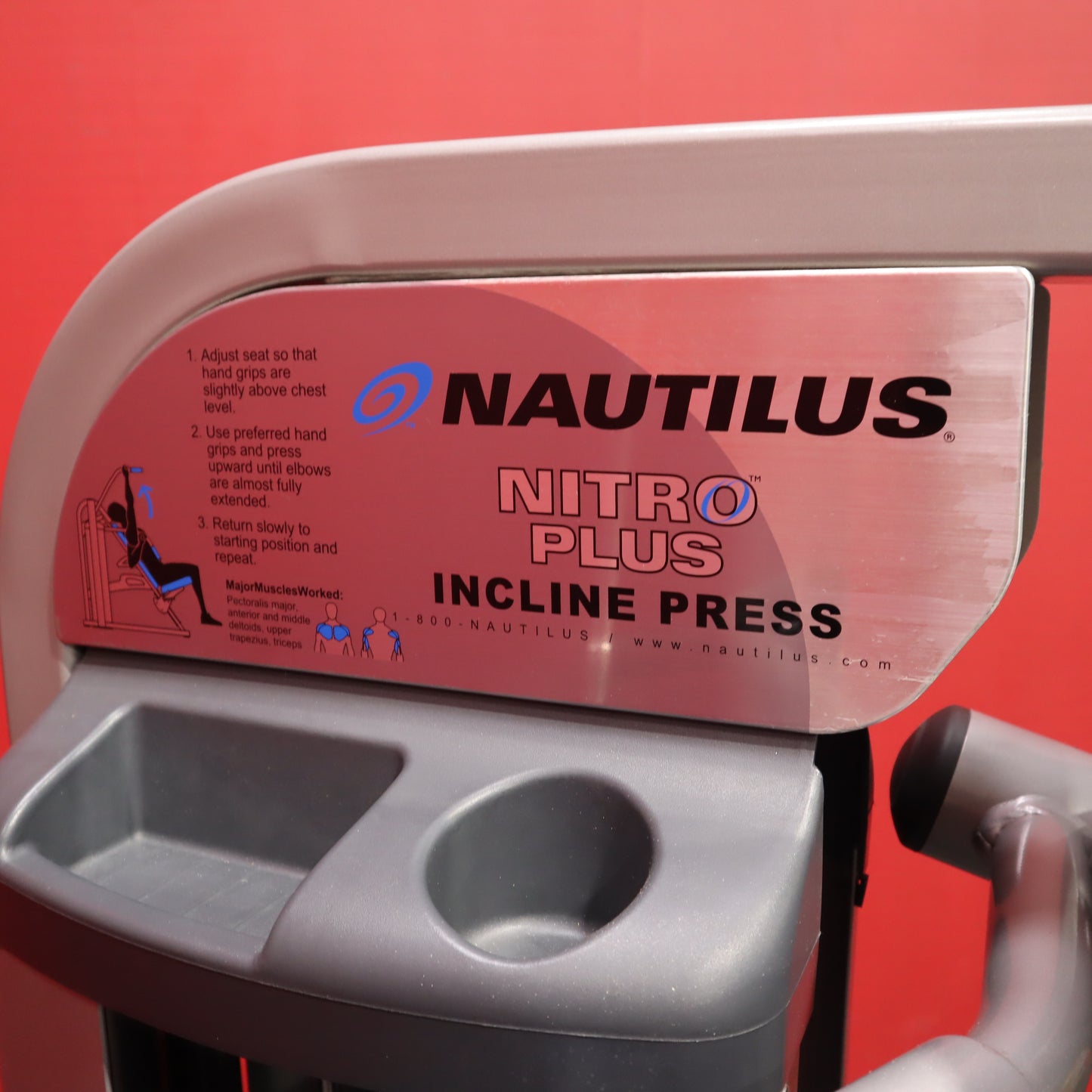 Nautilus Nitro Plus Incline Press (Refurbished)