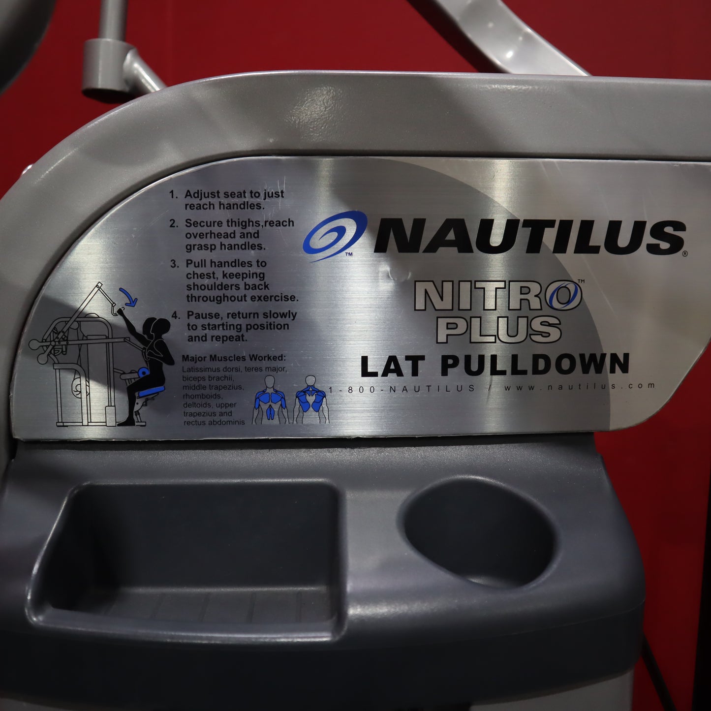 Nautilus Nitro Plus Lat Pull Down (Refurbished)