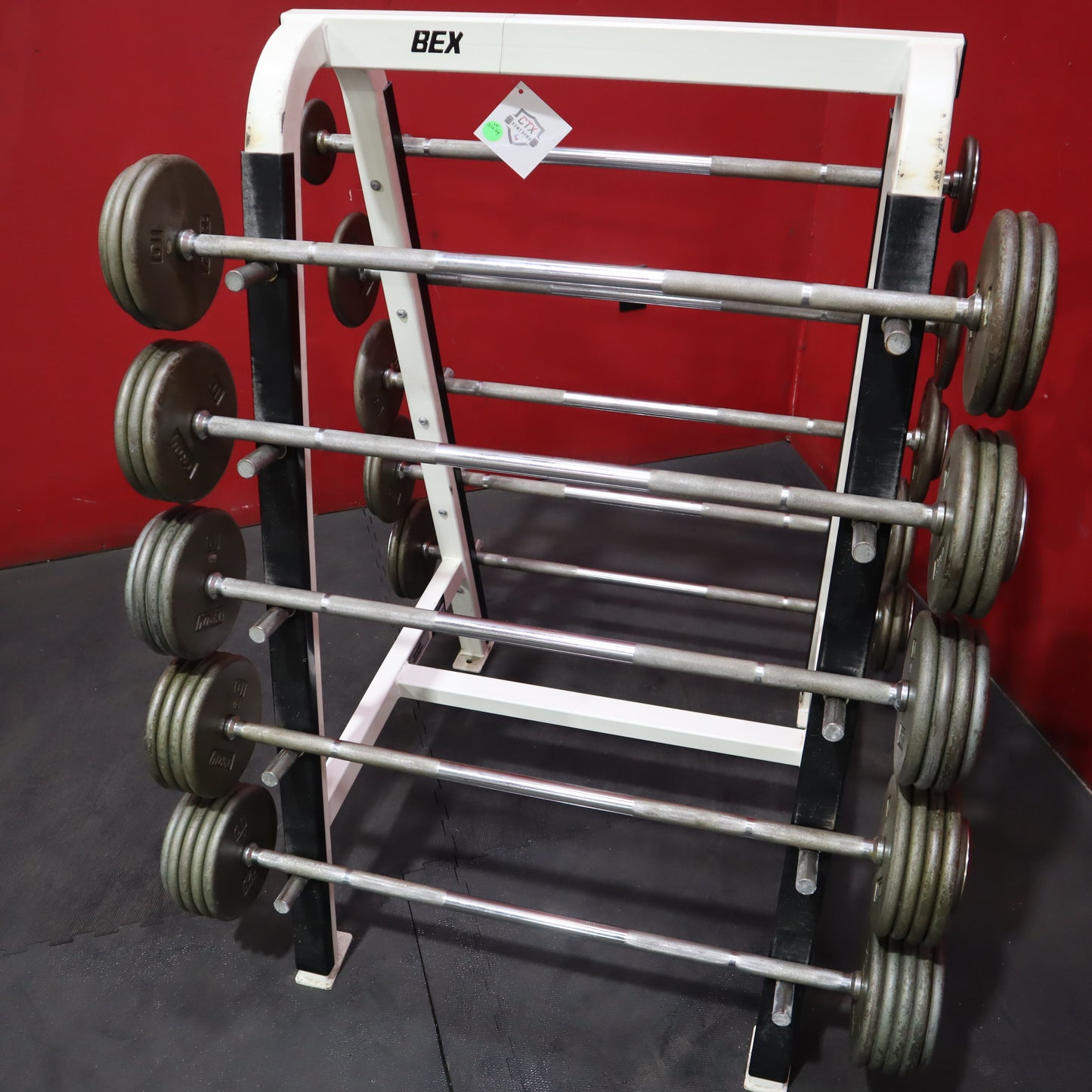 Cybex Barbell Rack 20LB-110LB (Refurbished)