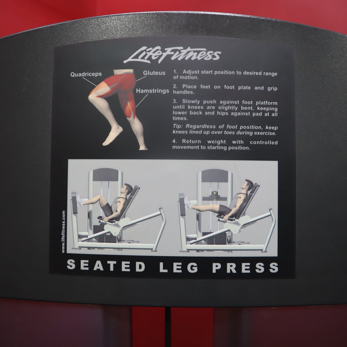Life Fitness Signature Series Selectorized Leg Press (Refurbished)