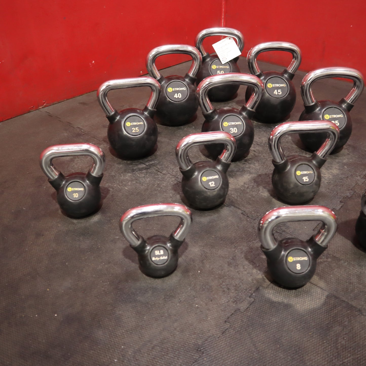 Kettle Bell Set 5-50 lb Set (Refurbished)