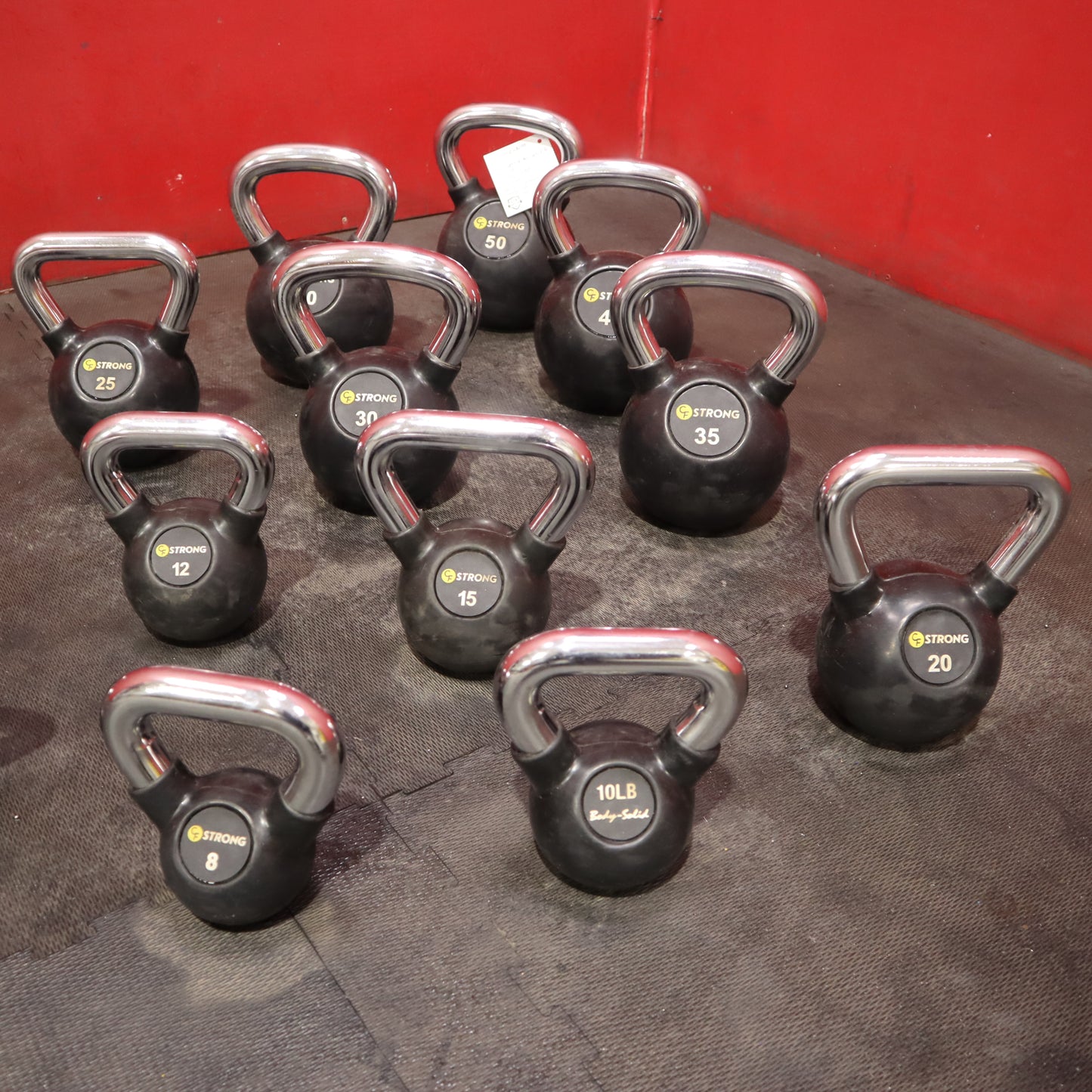 Kettle Bell Set 5-50 lb Set (Refurbished)