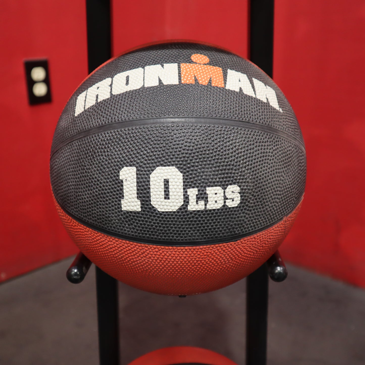 Iron Man Medicine Ball Set 4-12 lbs w/ Rack (Refurbished)