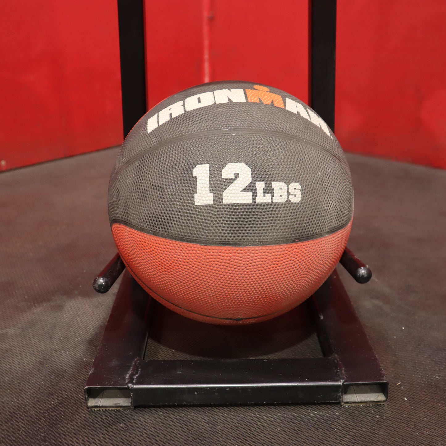 Iron Man Medicine Ball Set 4-12 lbs w/ Rack (Refurbished)